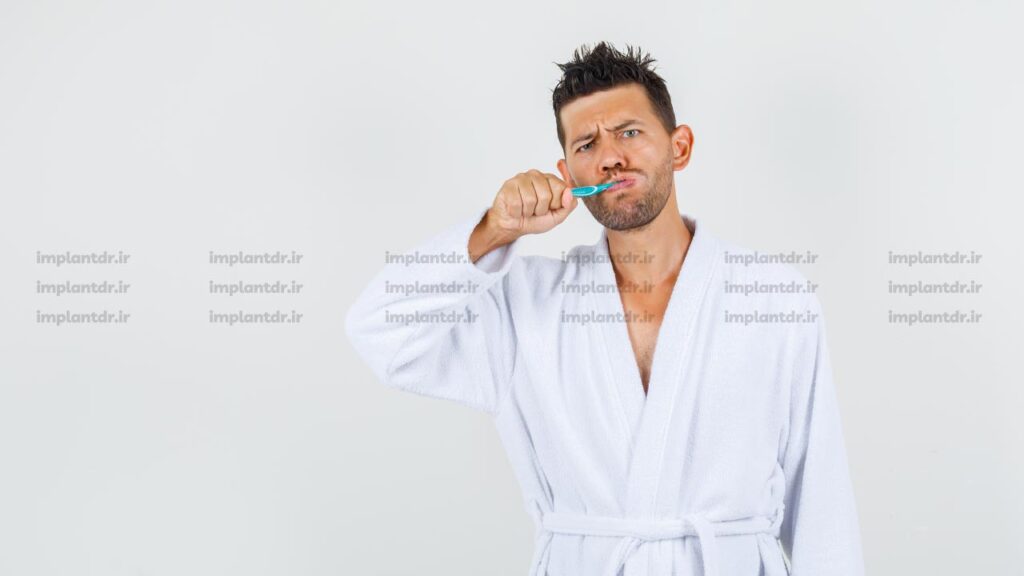 مسواک زدن منظم