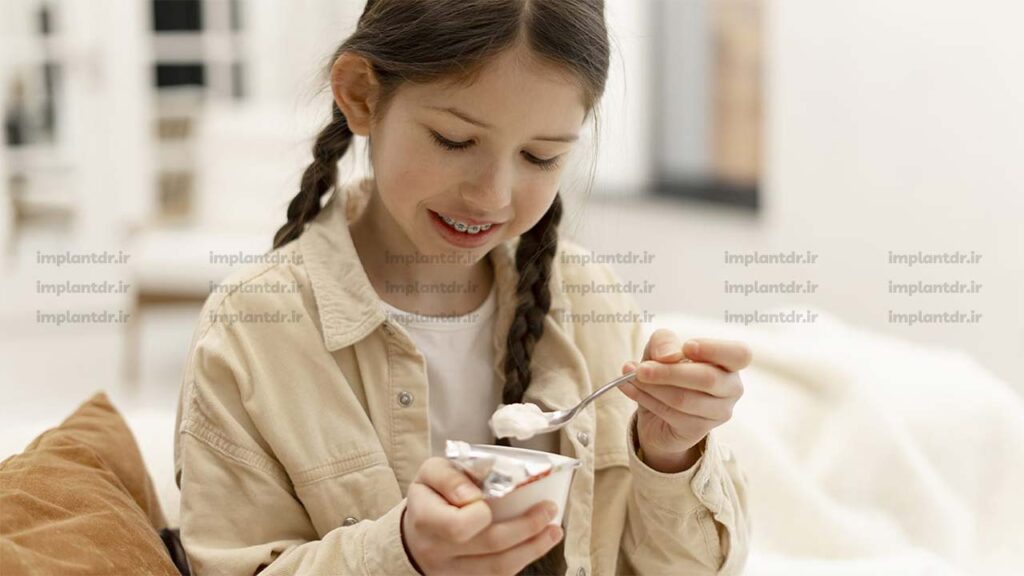 دسرها و میان وعده های مجاز در ارتودنسی