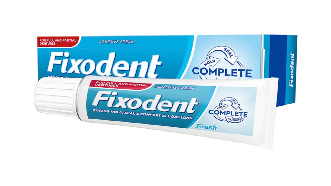 چسب پروتز دندان fixodent